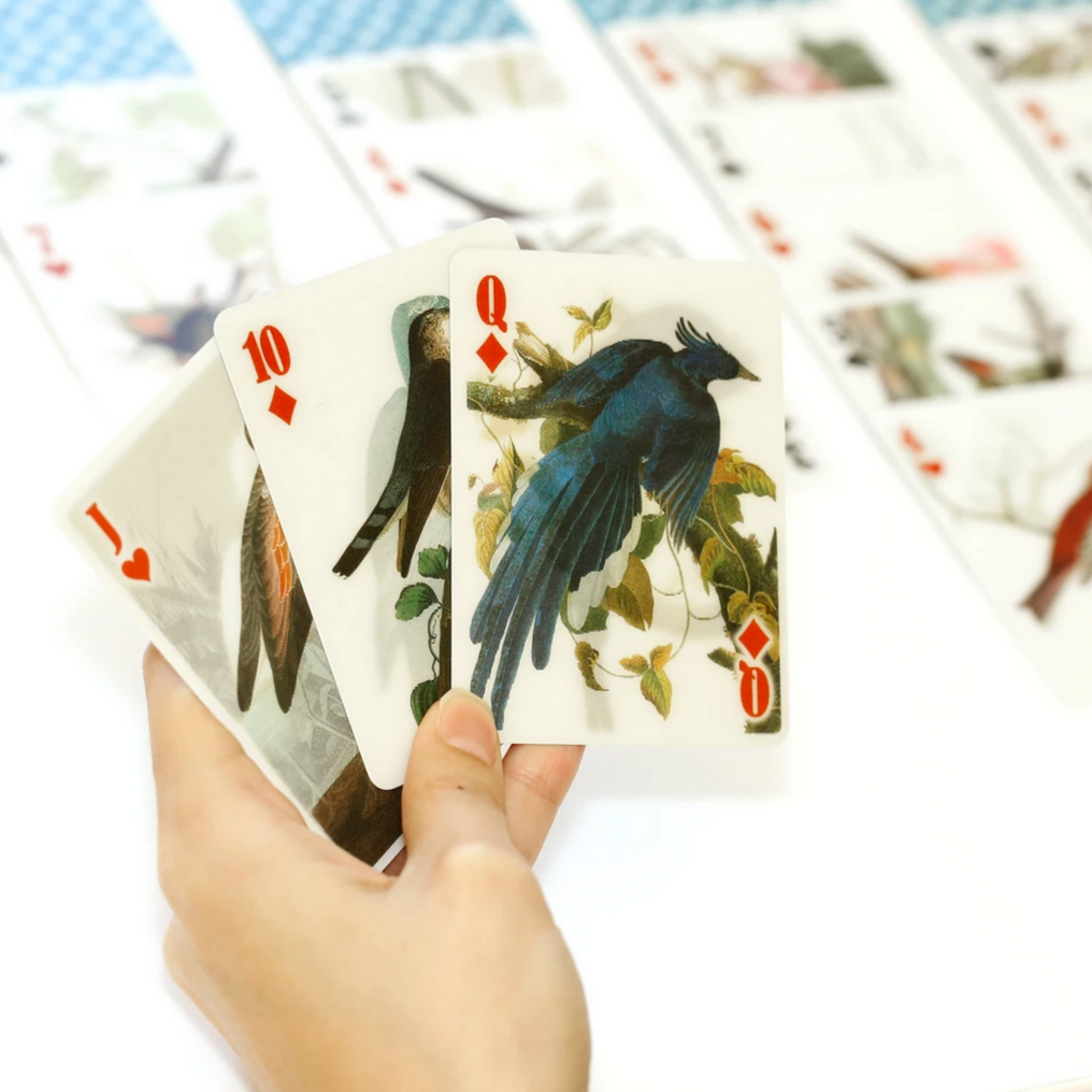 3-D Bird Playing Cards