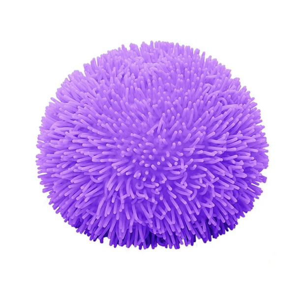 purple shaggy nee doh ball