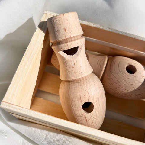 Handmade Wooden Bird Whistle
