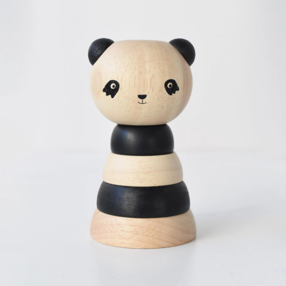 Wood Stacker -panda