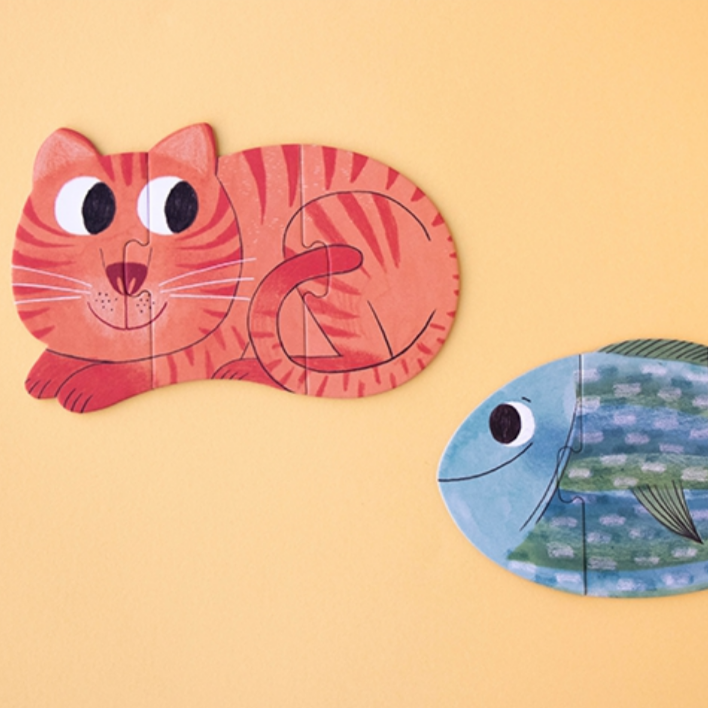 I Love My Pets Puzzle-21 pcs -Reversible
