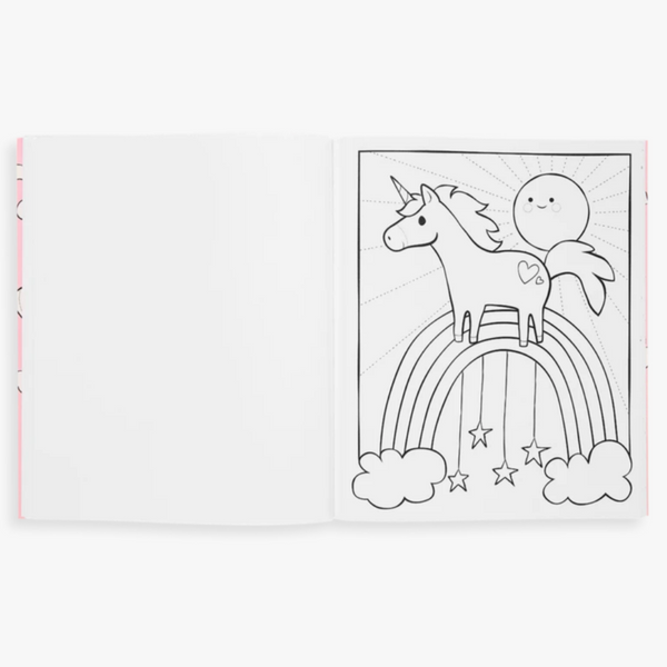 Enchanting Unicorns -Coloring Book