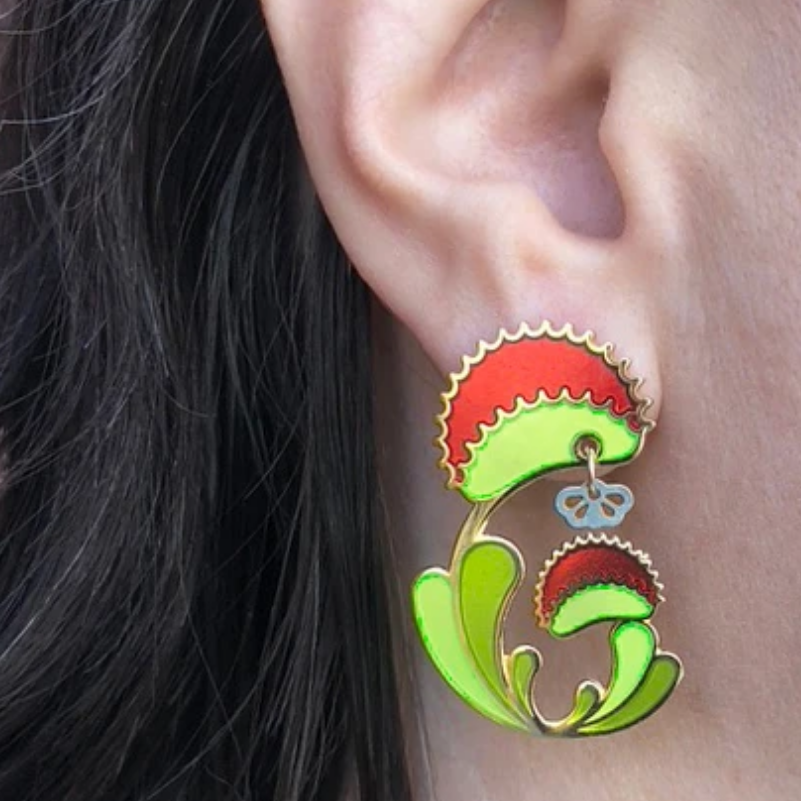 Venus Flytrap Earrings
