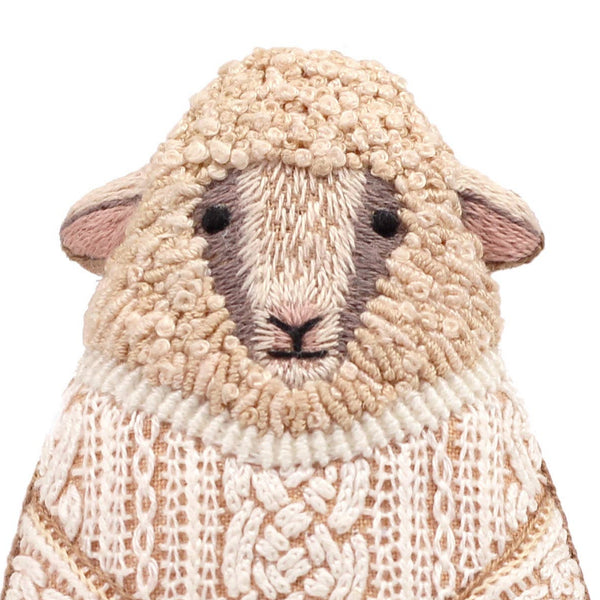 Sheep - Embroidery Kit (12yrs-adult)