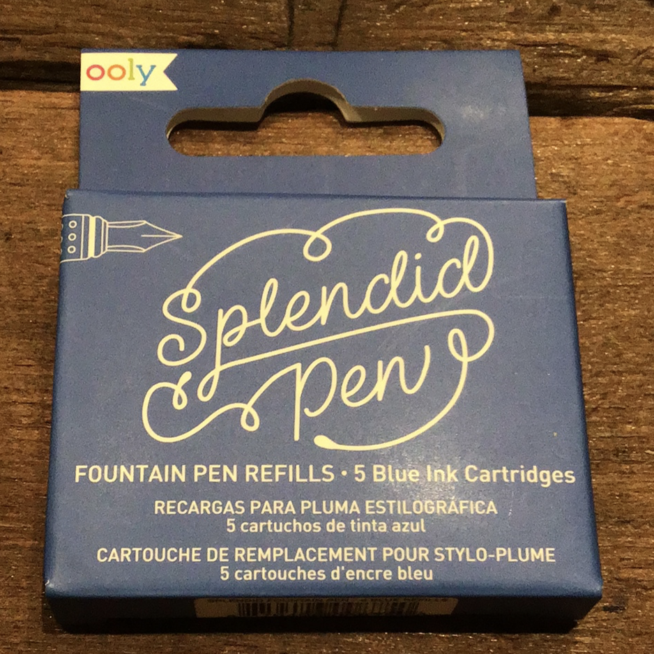 Splendid Pen Fountain Pen Refills - Blue Ink