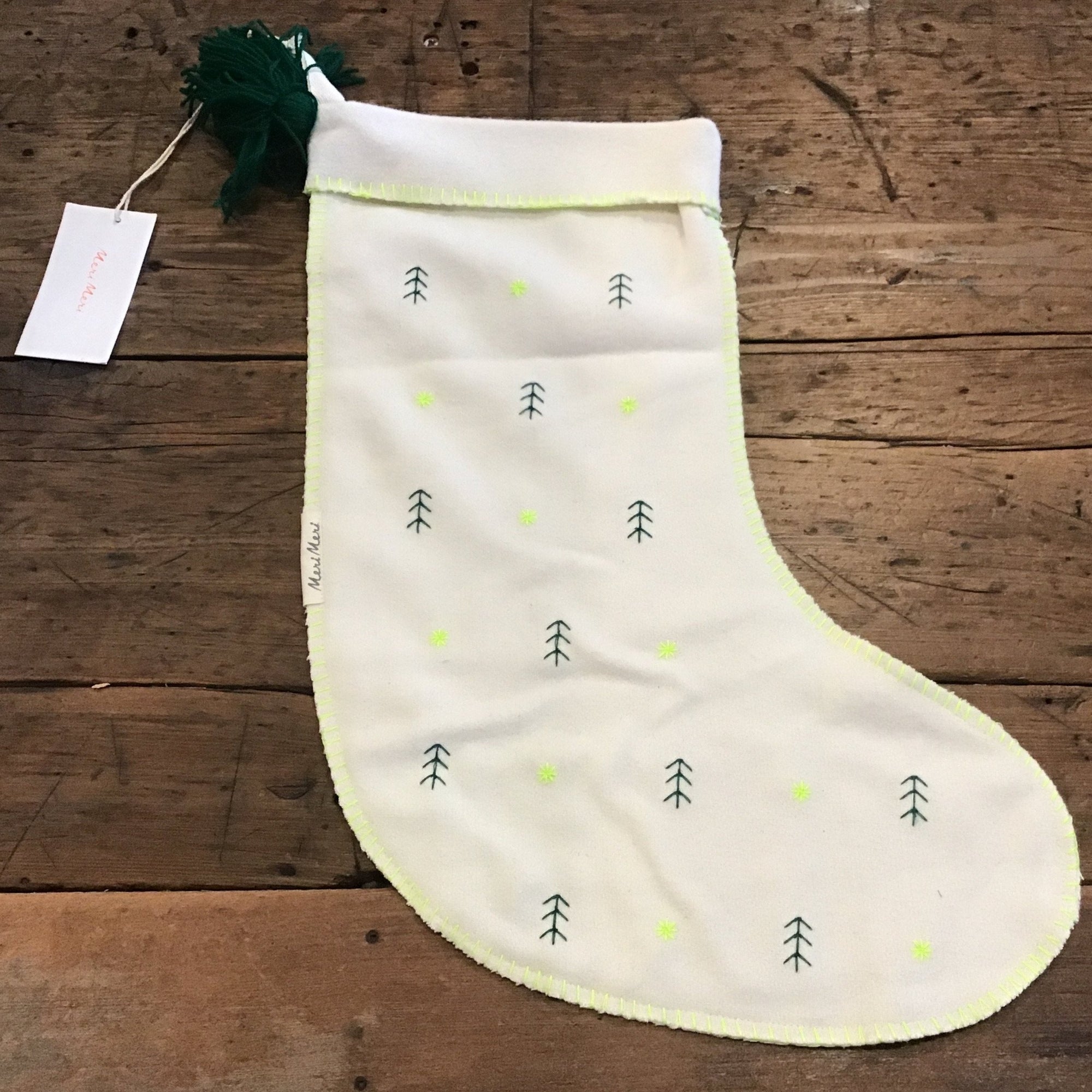 Embroidered Felt Stocking