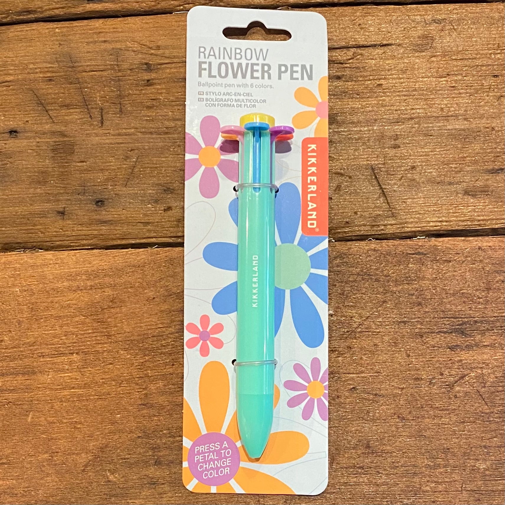 Rainbow Flower Pen