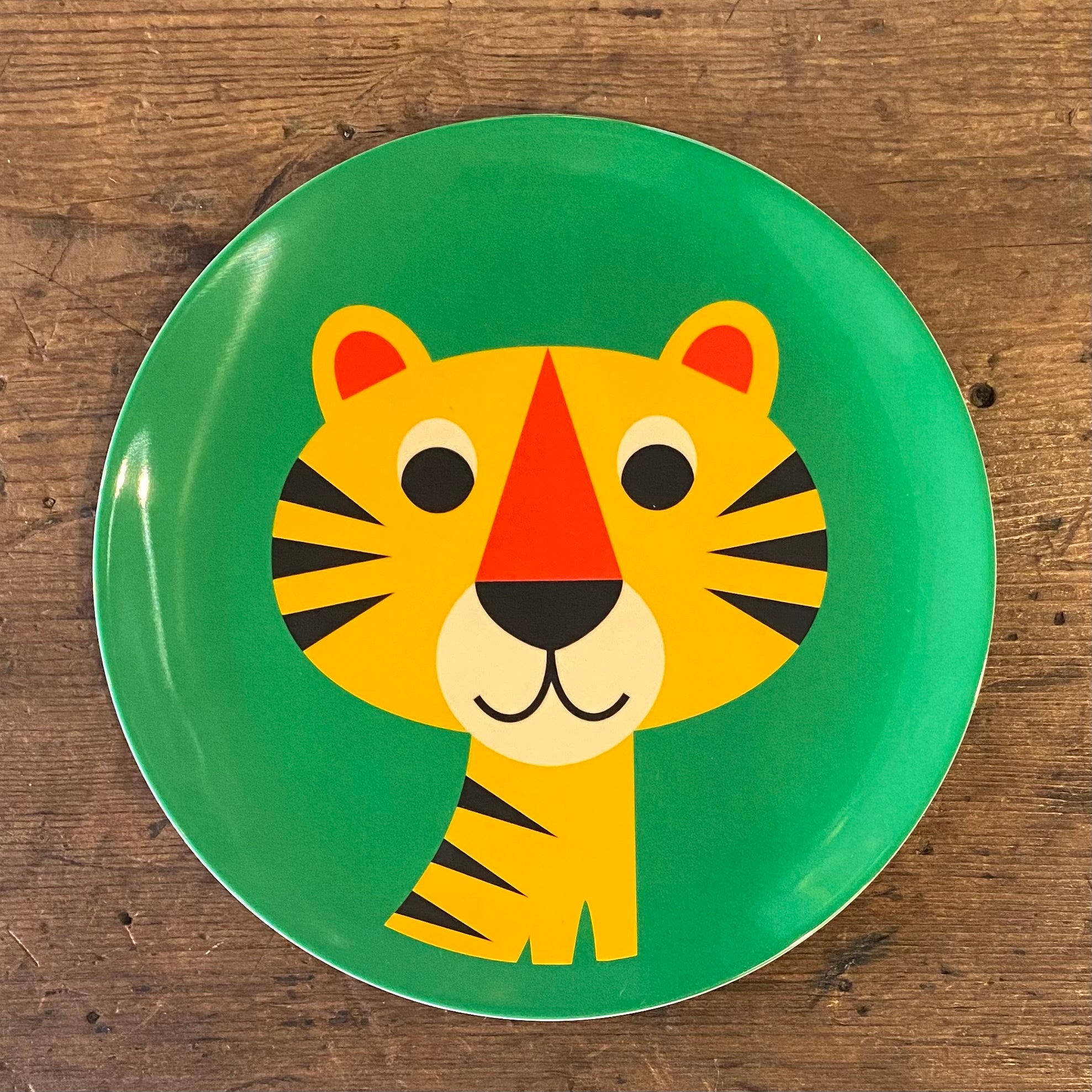 Tiger Melamine Plate -Ingela P. Arrhenius