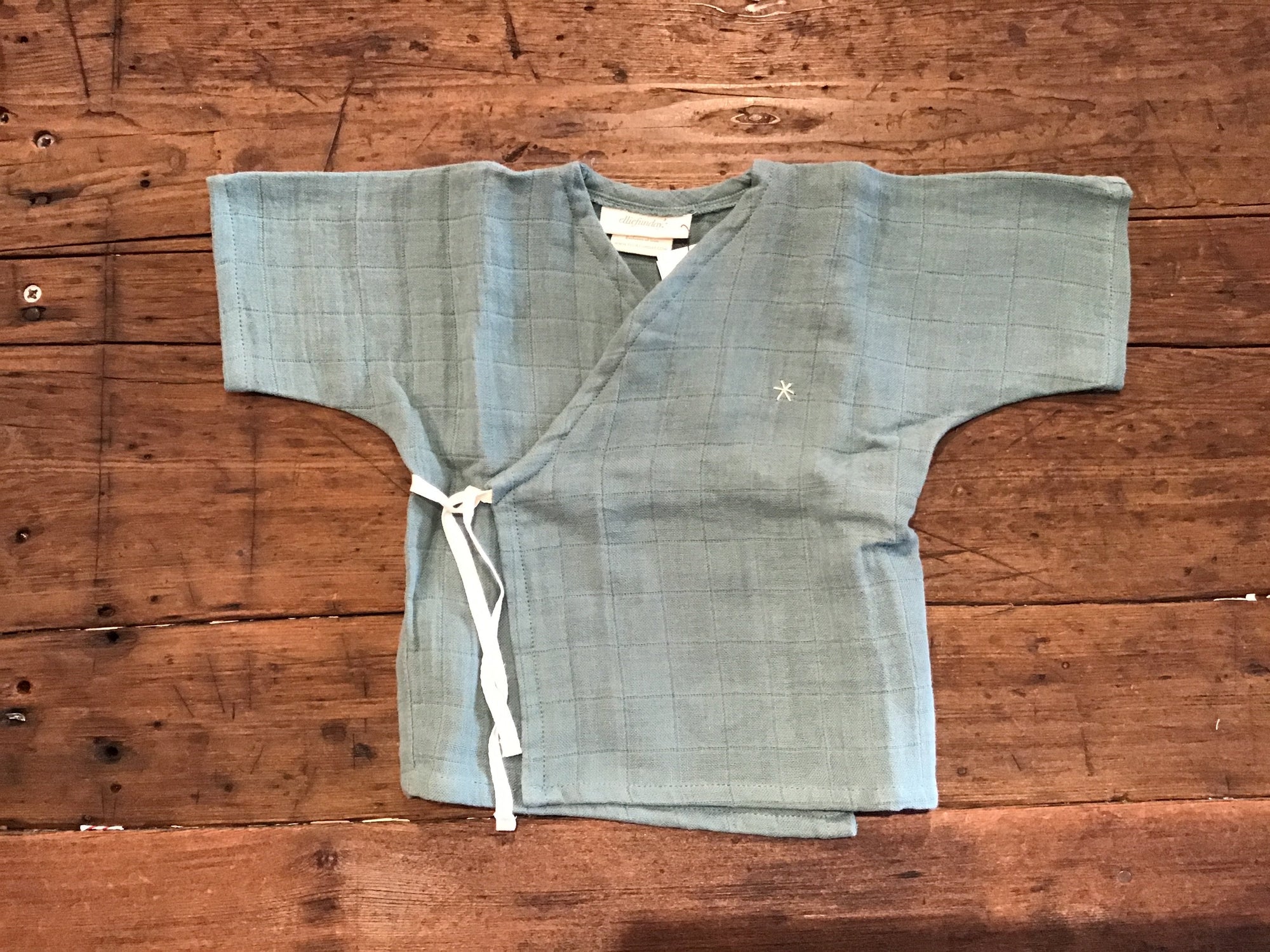 silver sage kimono